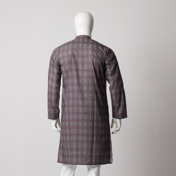 MENS PANJABI-Redwood