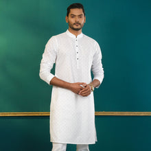 Load image into Gallery viewer, Men&#39;s White Panjabi
