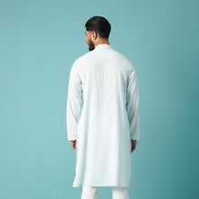 Load image into Gallery viewer, MENS BASIC PANJABI-Sapphire
