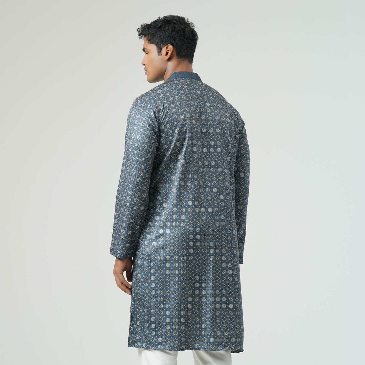 Mens Basic Green Panjabi