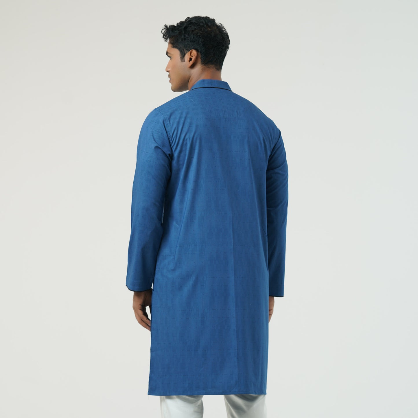 Mens Navy Basic Panjabi