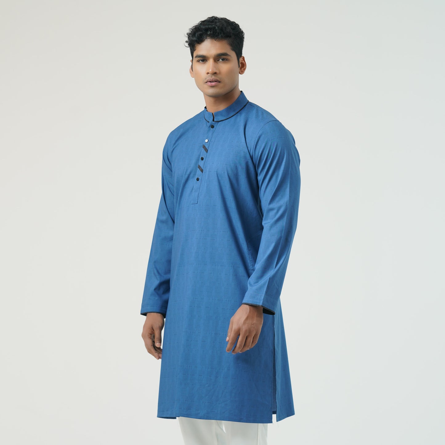 Mens Navy Basic Panjabi