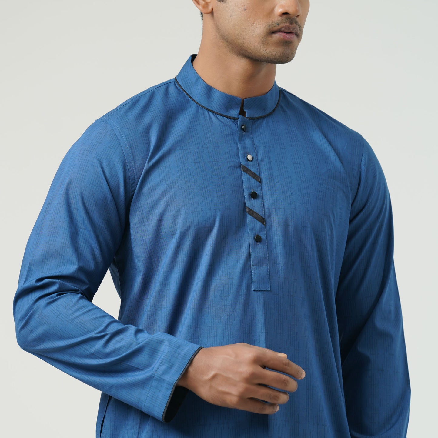 Mens Navy Basic Panjabi