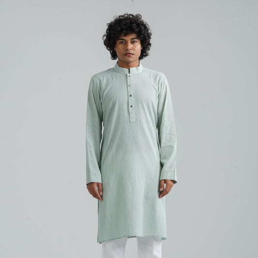 Men's Pale Green Panjabi