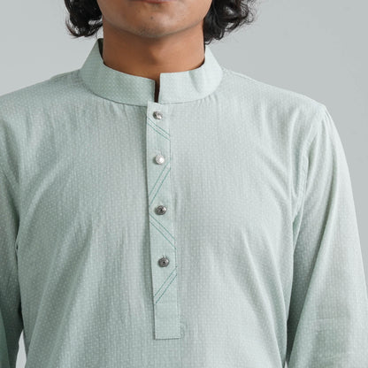 Men's Pale Green Panjabi