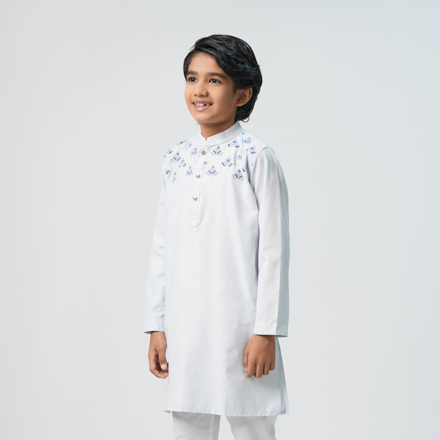 Boys Light Sky-Blue Panjabi