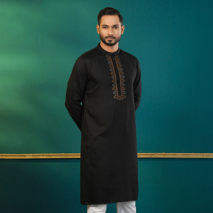 Mens BlackTraditional Panjabi