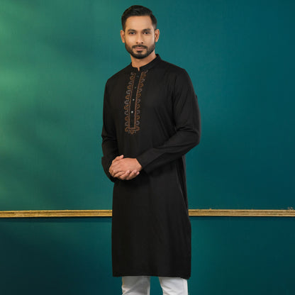 Mens BlackTraditional Panjabi