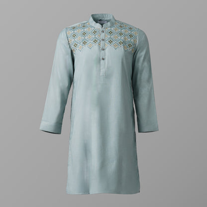 Mens Light Paste Premium Panjabi