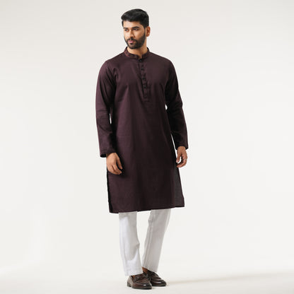 Mens Coffee Karchupi Panjabi