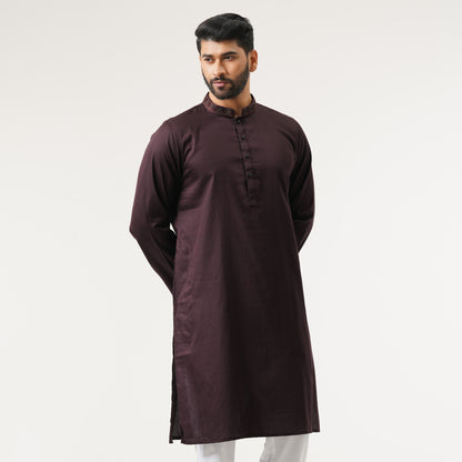 Mens Coffee Karchupi Panjabi