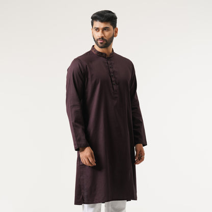 Mens Coffee Karchupi Panjabi