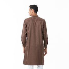 Load image into Gallery viewer, Mens Coffee Premium Panjabi
