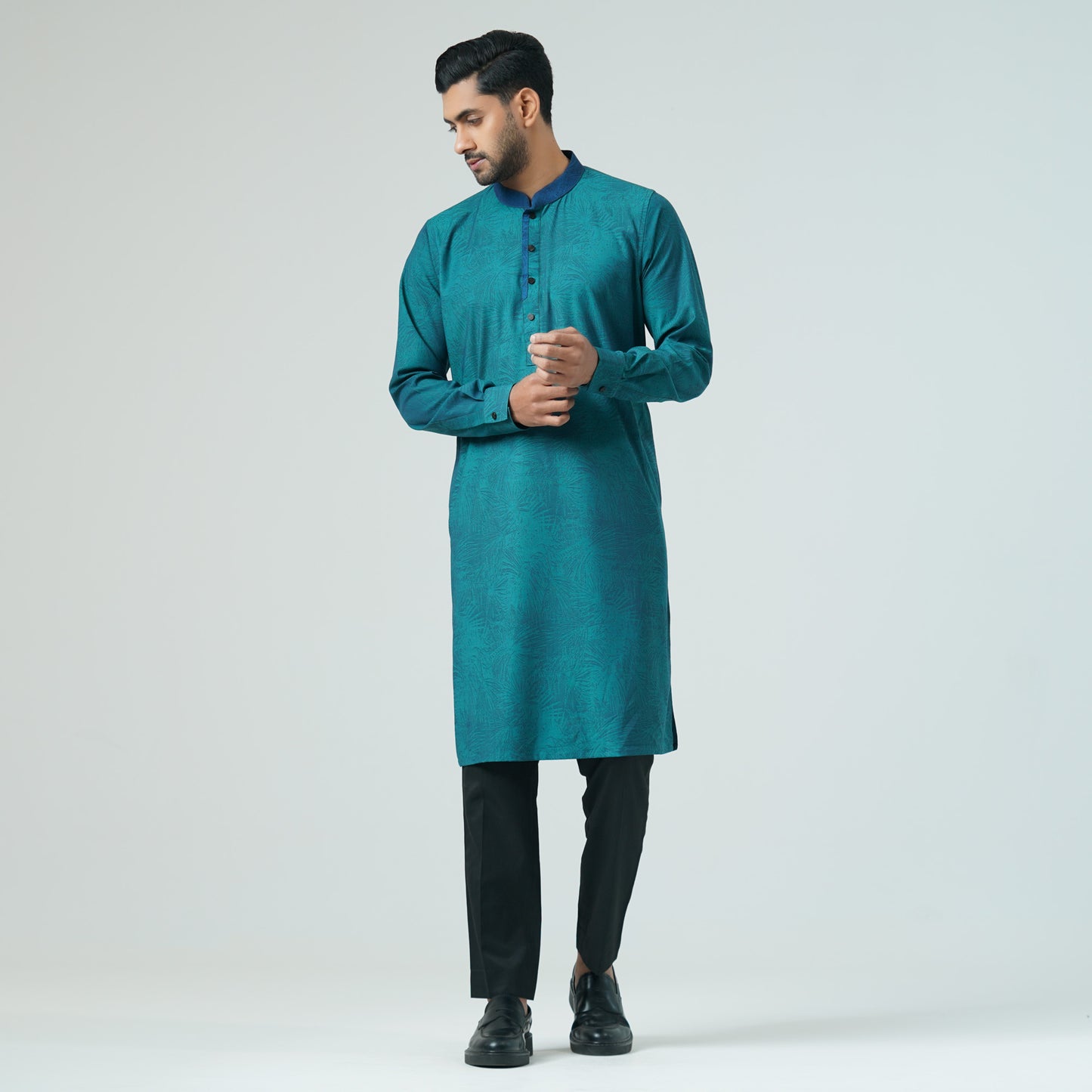 Mens Green Premium Panjabi