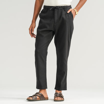 Mens Black Pant Pajama