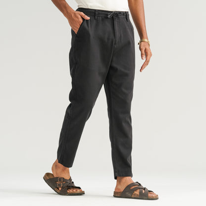 Mens Black Pant Pajama