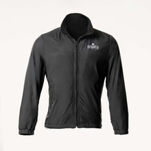 Load image into Gallery viewer, Mens Black Windbreaker
