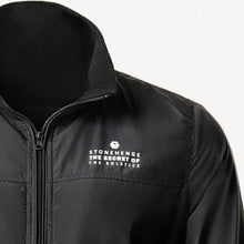 Load image into Gallery viewer, Mens Black Windbreaker
