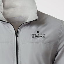 Load image into Gallery viewer, Mens Grey Windbreaker
