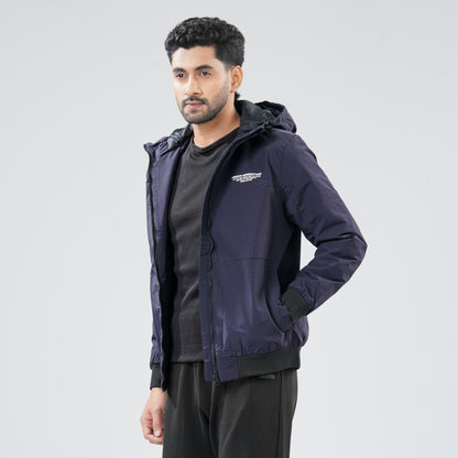 Mens Navy Windbreaker
