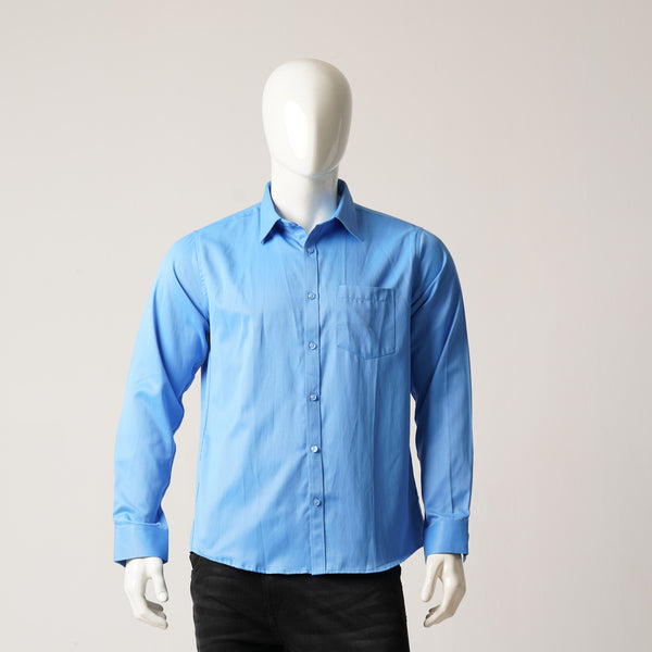 FORMAL SHIRT-CORNFLOWER BLUE