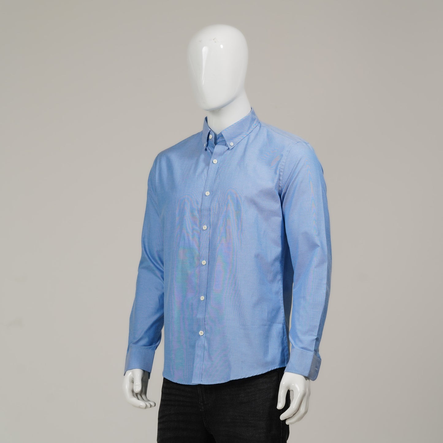 Mens Blue Formal Shirt