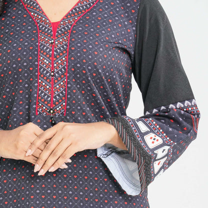 Women's Blended Silk Two Piece Set