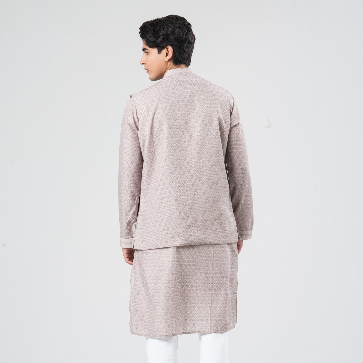 Men's Blended Cotton Two Piece Set