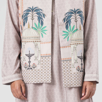 Men's Blended Cotton Two Piece Set