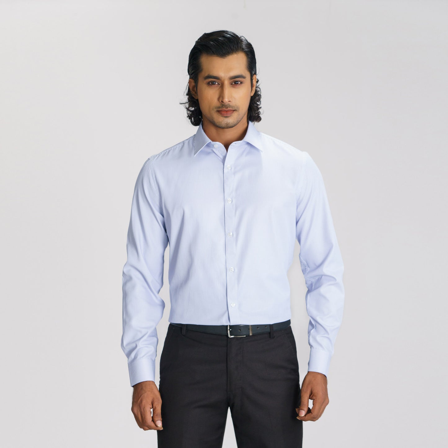 Mens Blue Formal Shirt