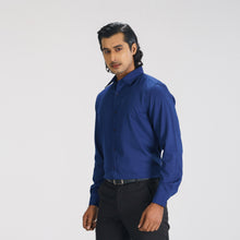 Load image into Gallery viewer, MENS FORMAL SHIRT-BLUE
