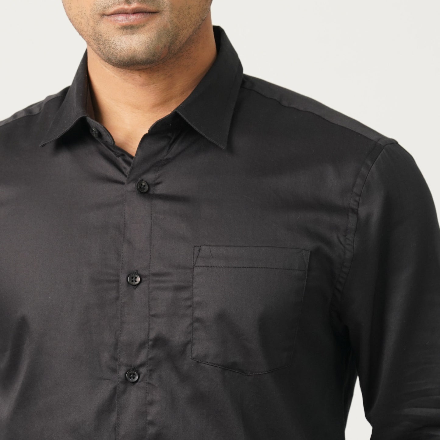 Men’s Satin Formal Shirt