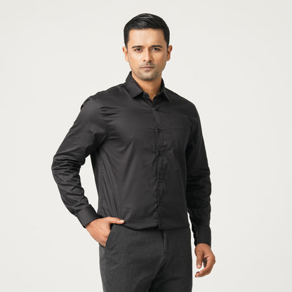 Men’s Satin Formal Shirt