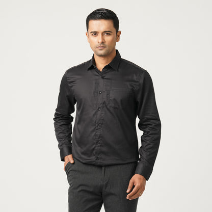 Men’s Satin Formal Shirt