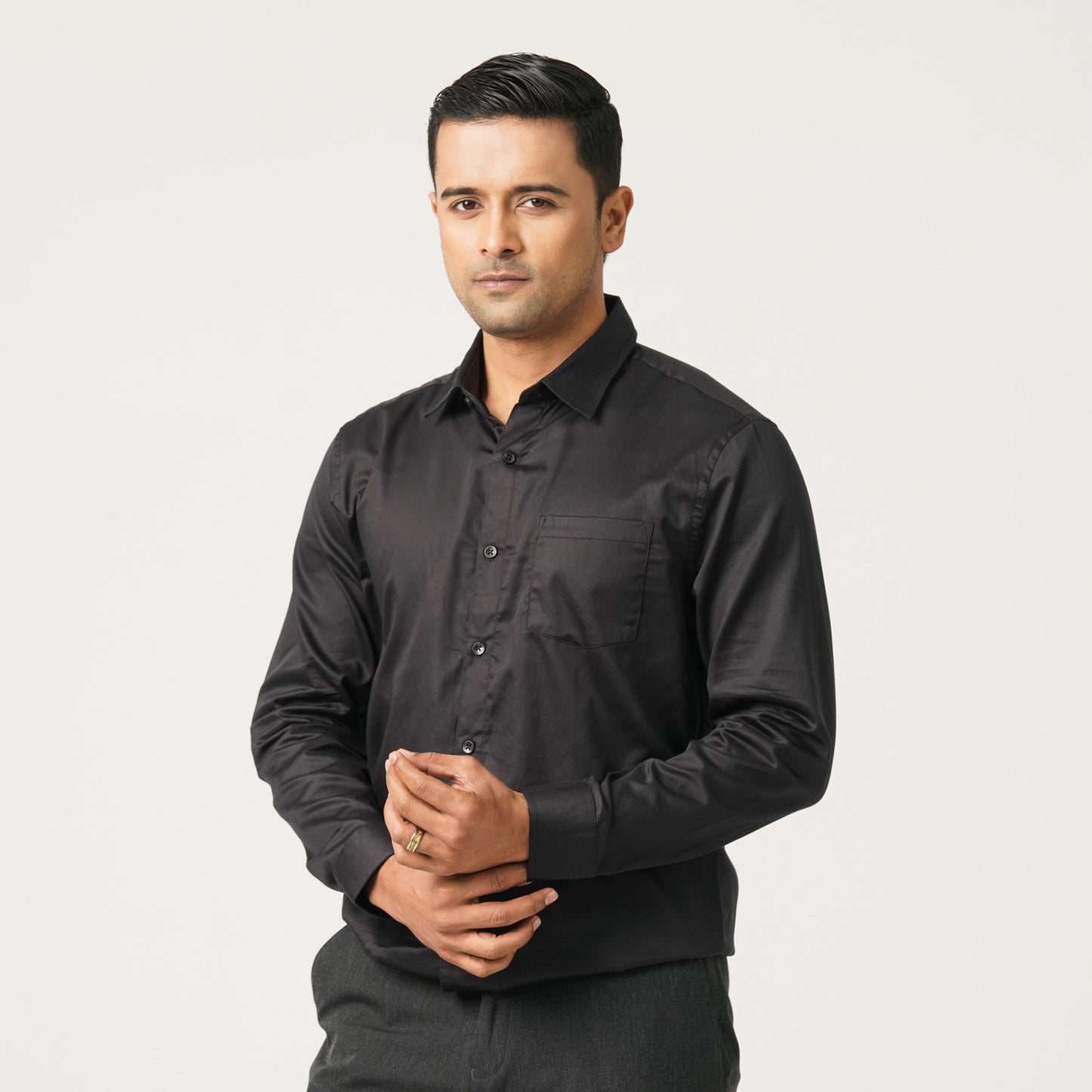 Men’s Satin Formal Shirt