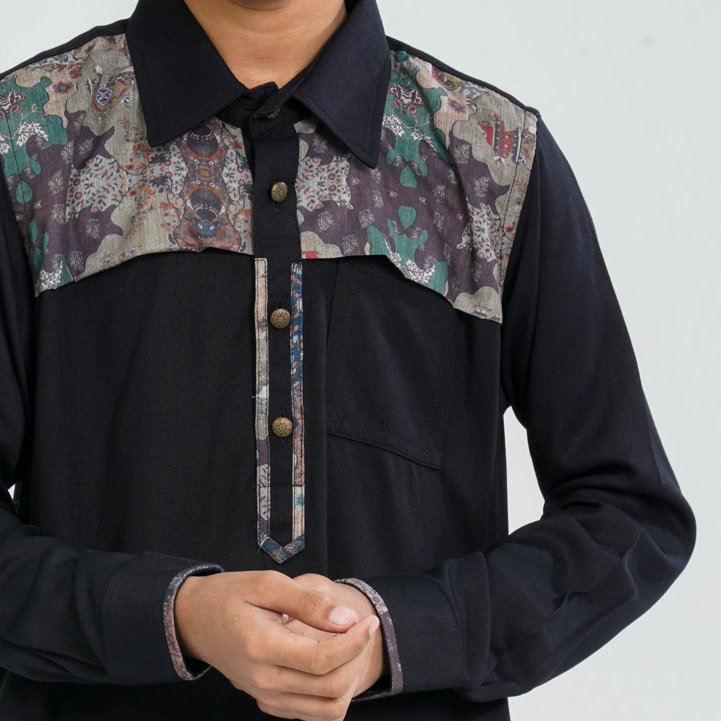 Boy's Viscose Kabli Set