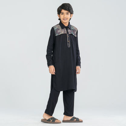 Boy's Viscose Kabli Set