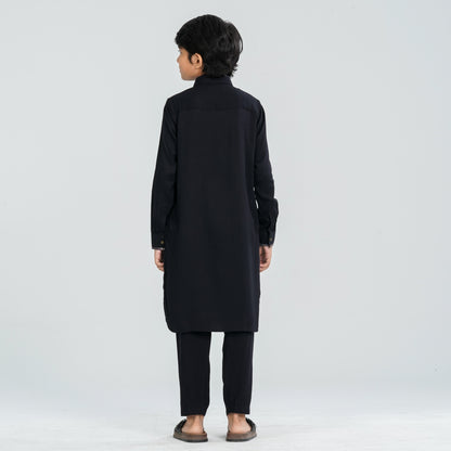 Boy's Viscose Kabli Set