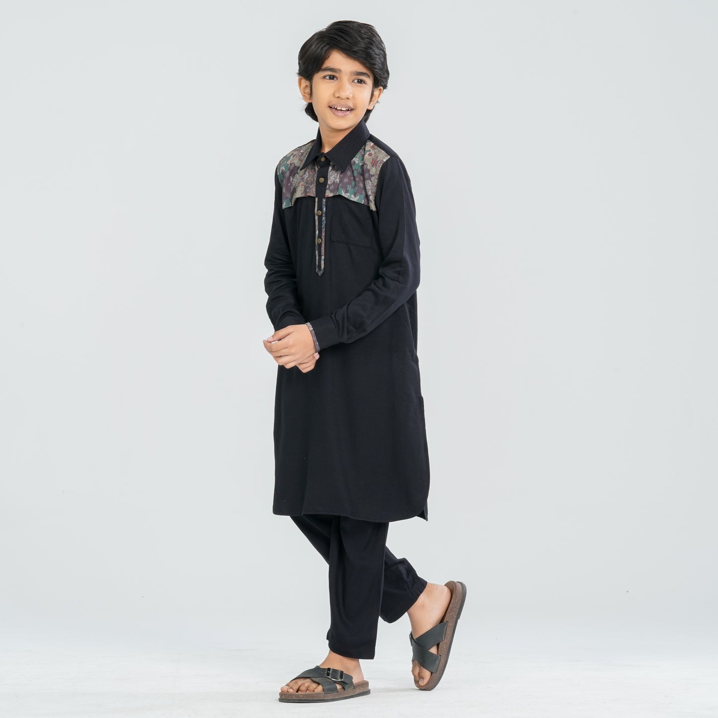 Boy's Viscose Kabli Set