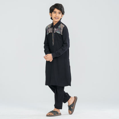 Boy's Viscose Kabli Set