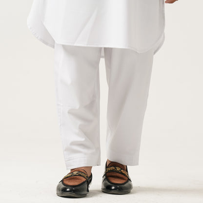 Boys White Kabli