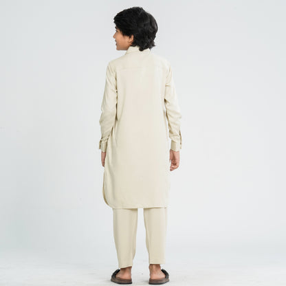 Boy's Viscose Embroidered Kabli