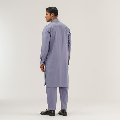 Mens Embroidered Kabli Set
