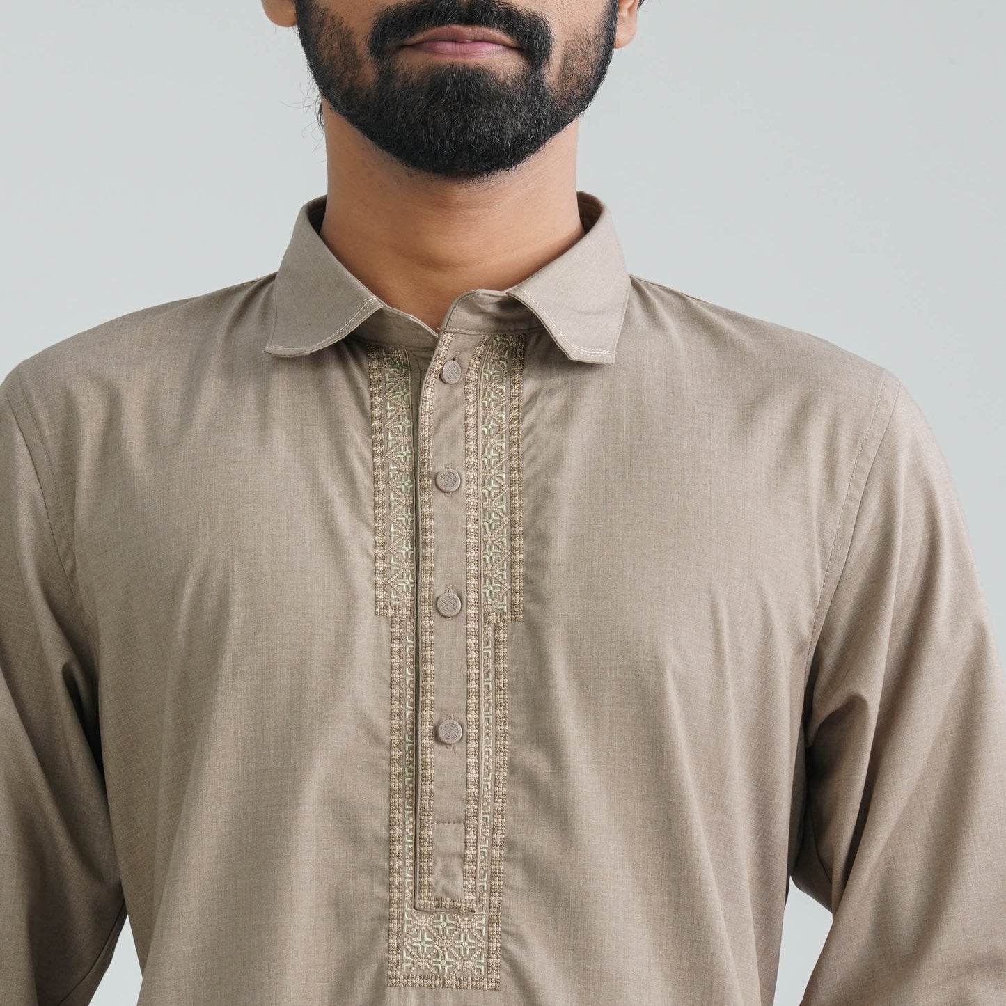 Men’s Embroidered Kabli