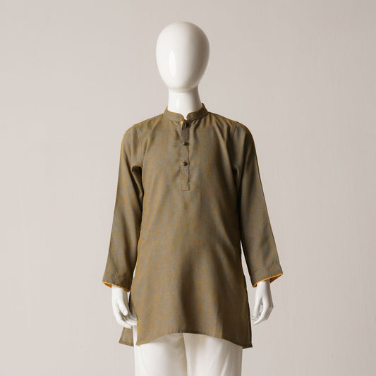 Boys Basic Panjabi-Blue