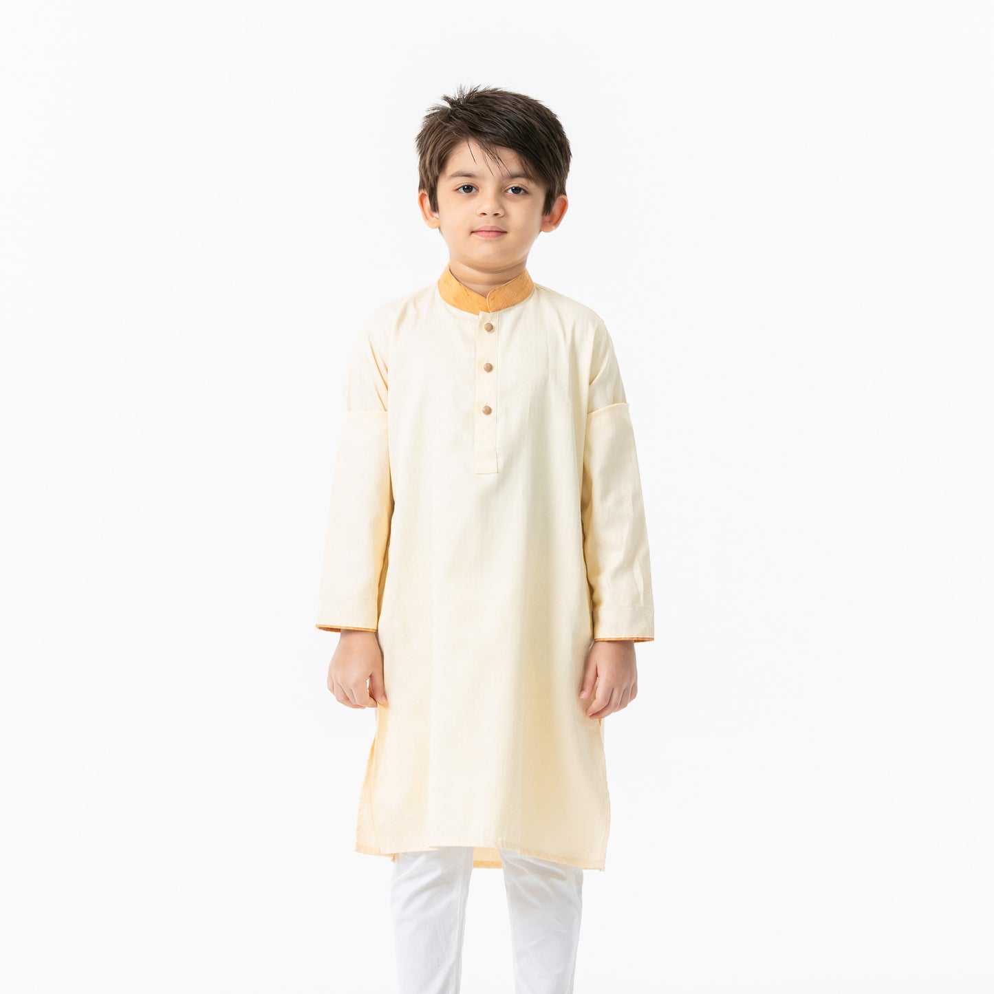 Boys Beige Panjabi