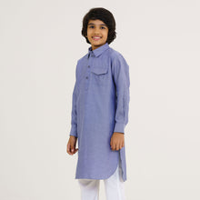 Load image into Gallery viewer, Boy&#39;s Denim Panjabi
