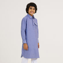 Load image into Gallery viewer, Boy&#39;s Denim Panjabi
