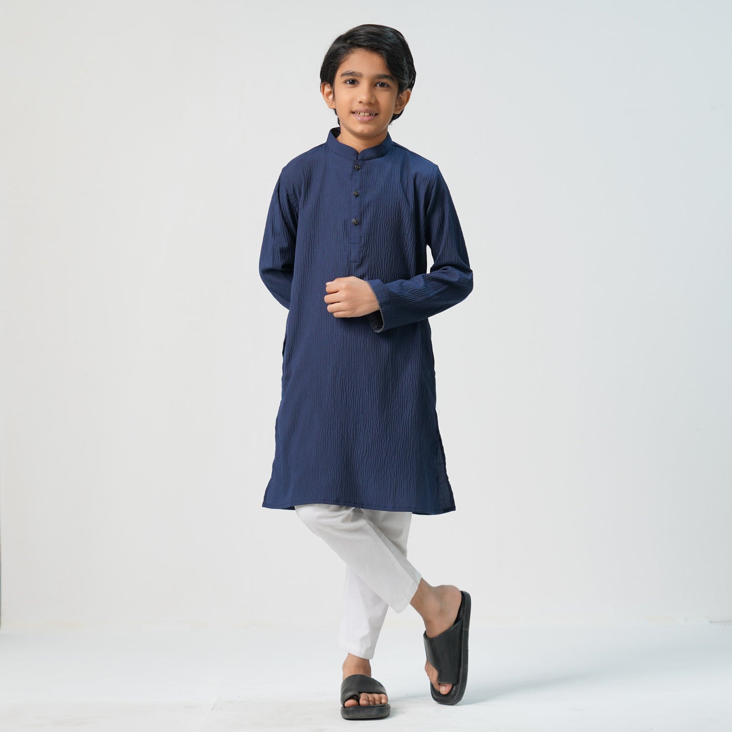 Boys Basic Navy Panjabi