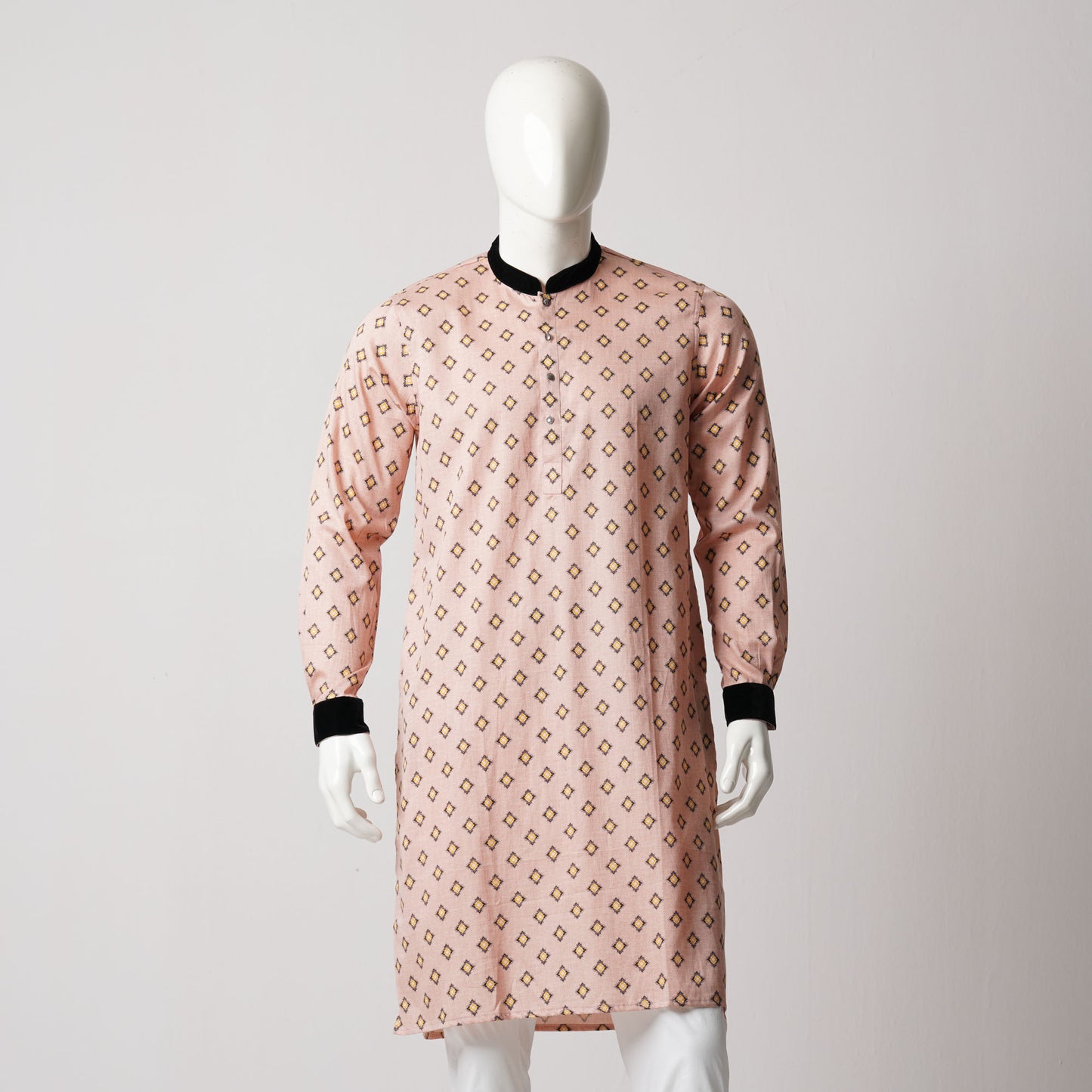 Mens Panjabi-Rusty Pink